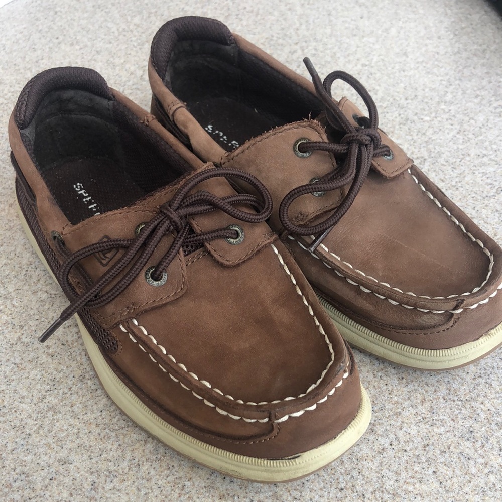 Sperry Top-Sider Youth Boat Shoes, Boys Size 3M